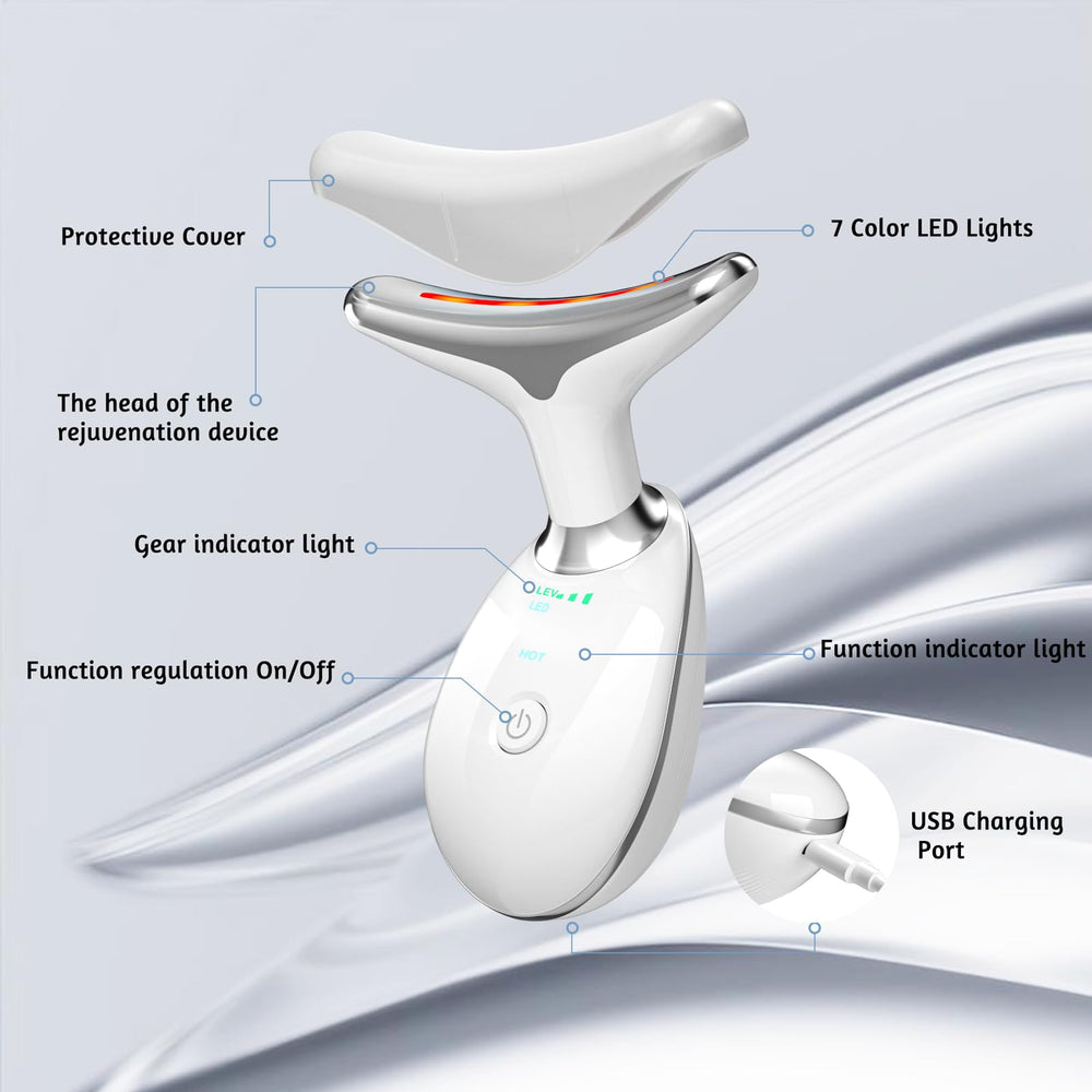 MOYAC red light therapy wand for gentle skin refreshment.