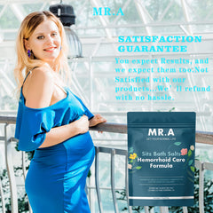 MR.A Sitz Bath: aceites esenciales para aroma calmante.