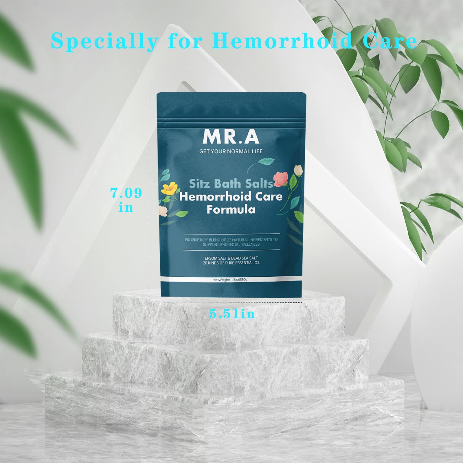 MR.A Sitz Bath: experiencia sensorial con aroma fresco tras el baño.