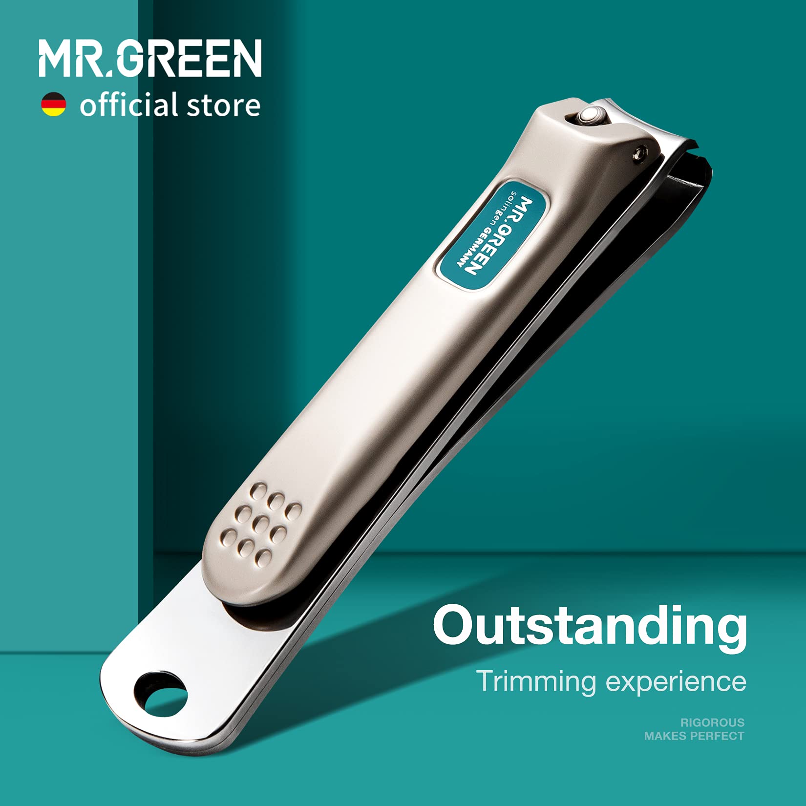 MR.GREEN diseño ergonómico con base amplia para mayor control.