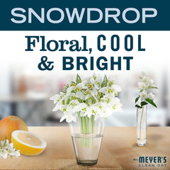 Mrs. Meyer's Snowdrop edición limitada de invierno para el hogar.