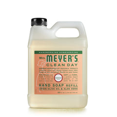 Mrs. Meyer's Clean Day jabón de manos Geranio, enfoque en limpieza suave para manos