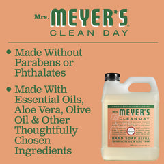 Mrs. Meyer's Clean Day fórmula sin parabenos y sin ftalatos para uso diario