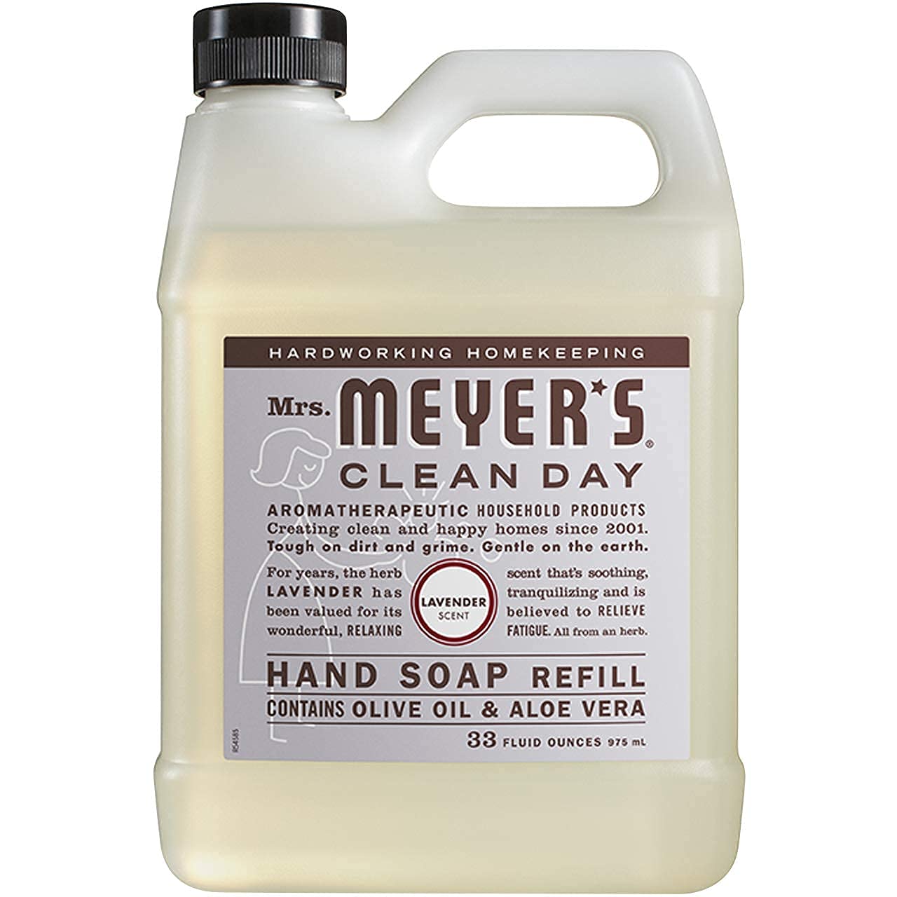 Mrs. Meyer's Lavanda jabón de manos, fórmula cremosa que cuida la piel
