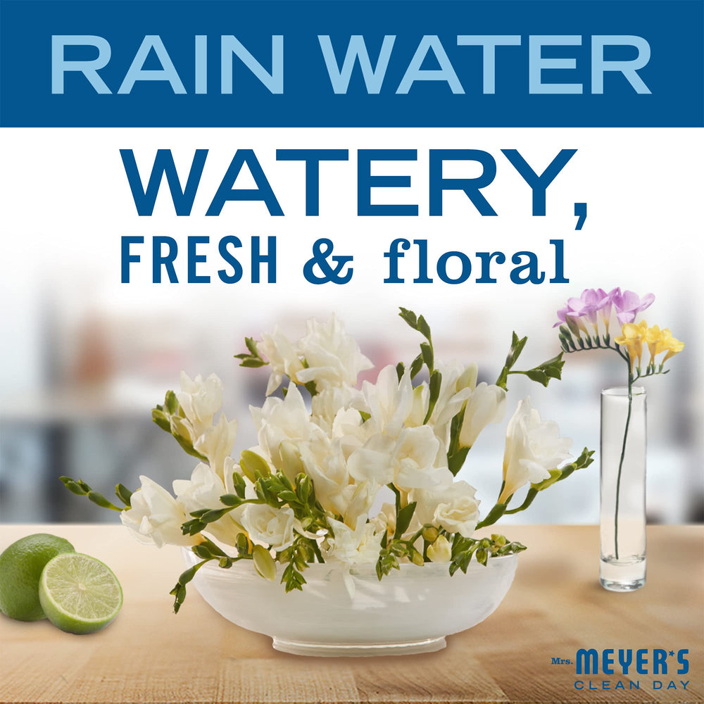Piel suave tras la ducha con la loción MRS MEYER'S Agua de lluvia