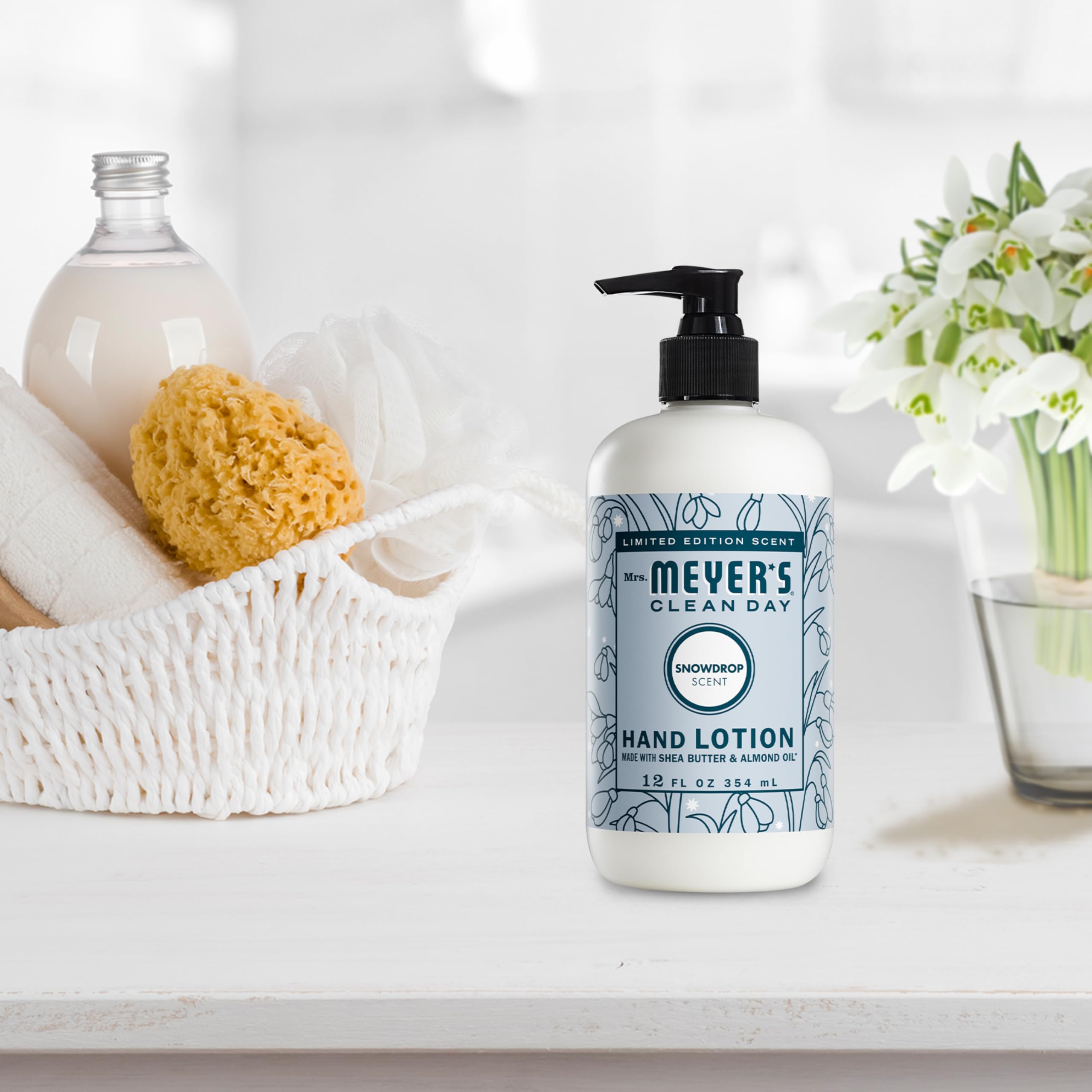Uso multitarea: crema de manos y cuerpo Snowdrop