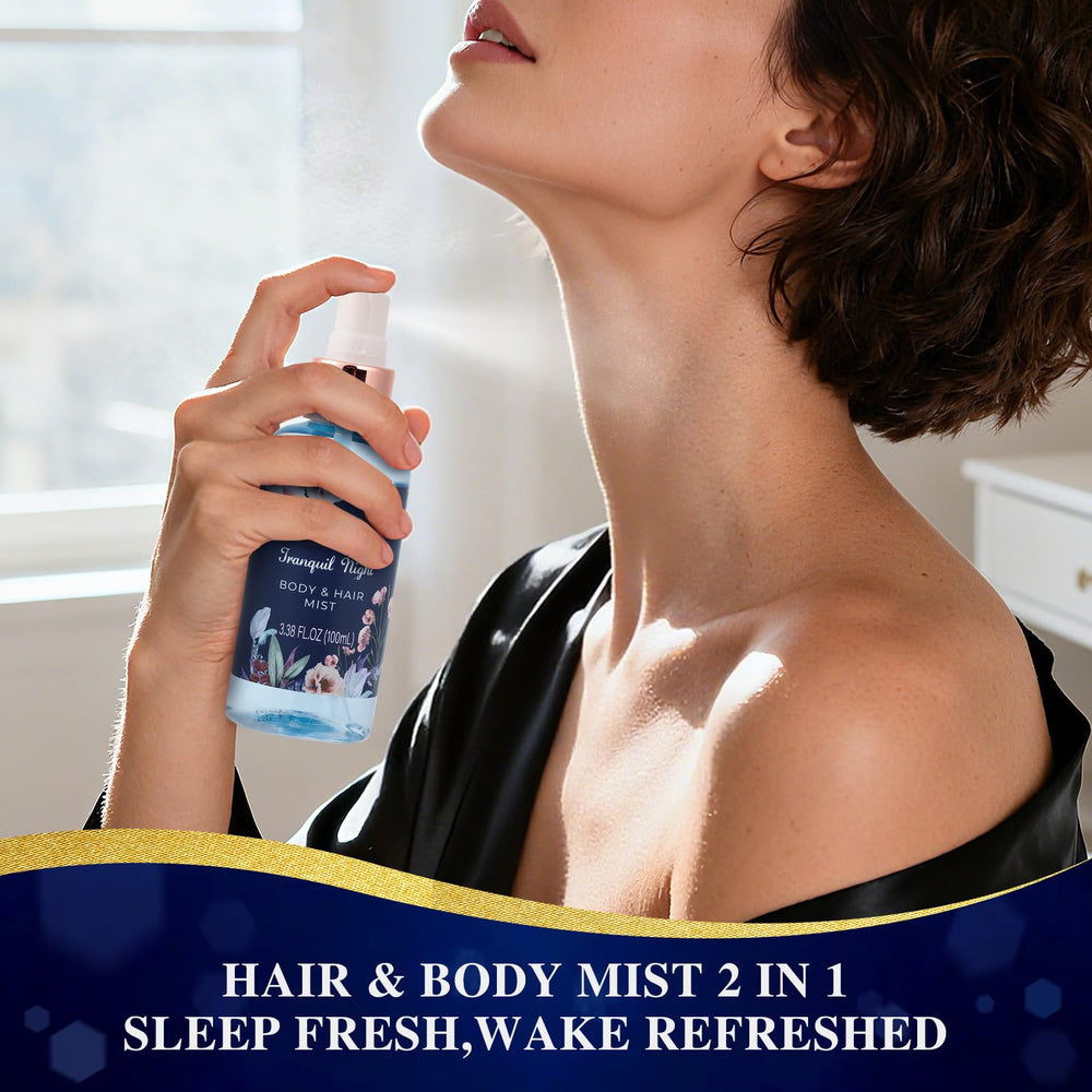 MS.DORYA spray cabello y cuerpo con lavanda, uso diario suave