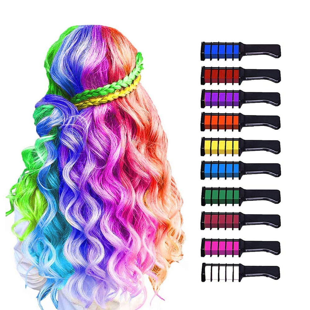 MSDADA peinado-tinte pelo: 10 colores brillantes para peinar temporalmente