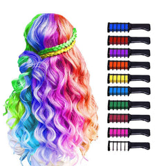 MSDADA peinado-tinte pelo: 10 colores brillantes para peinar temporalmente