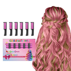 MSDADA peina-tiza cabello rosa, color temporal para niñas.