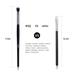 Brocha difuminadora MSQ para mezclar sombras con precisión