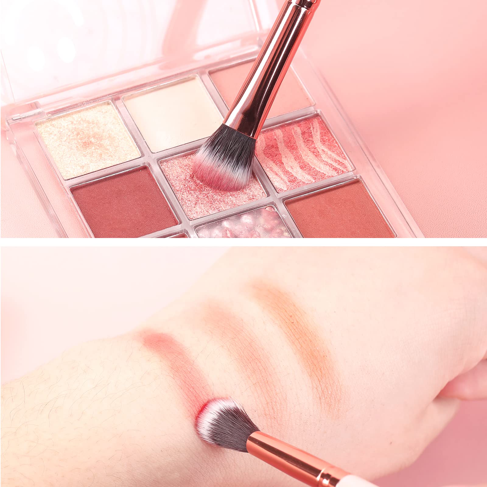 Regalo perfecto MSQ, kit de brochas profesionales para ojos.