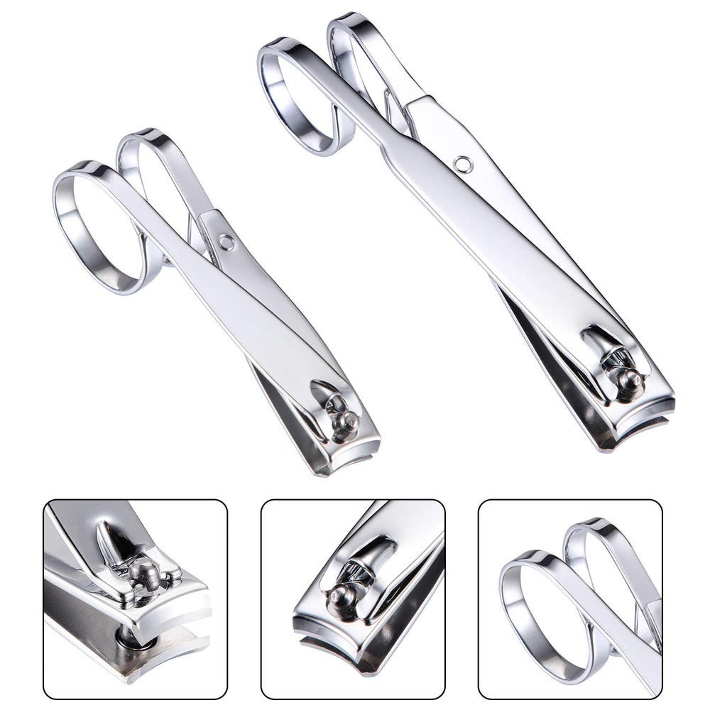 Mudder conjunto de 4 corta uñas, kit práctico para casa y viaje.