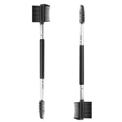 MUIIGOOD: cepillo de doble cabeza para cejas y pestañas, define y separa.
