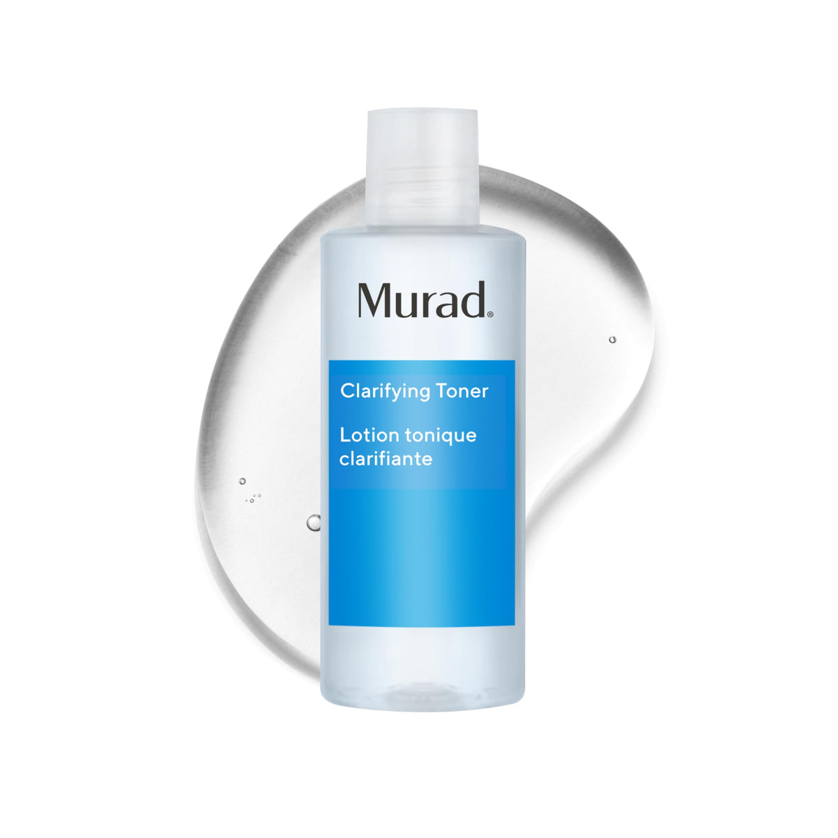 Murad Clarifying Toner muestra la botella refrescante para piel limpia