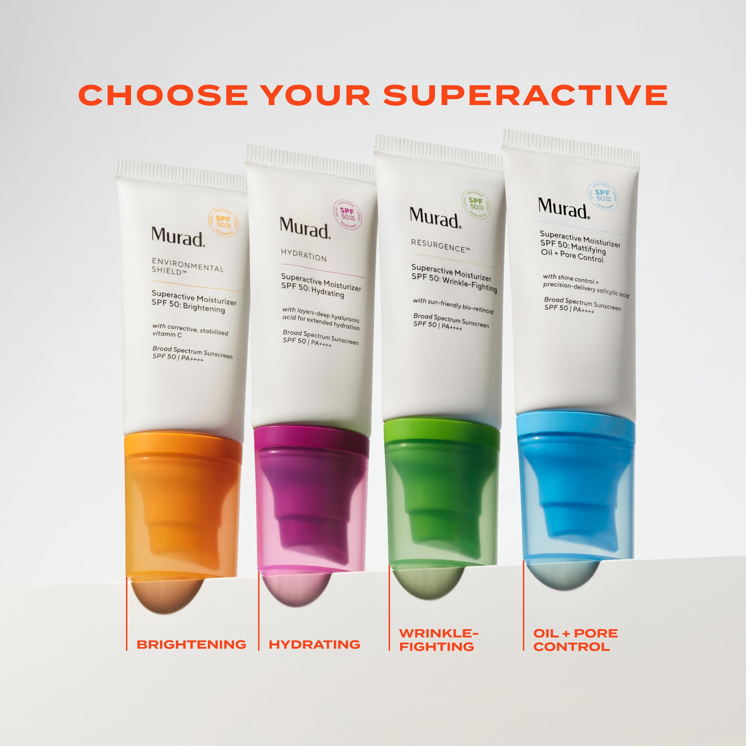 Murad con ingredientes clave de vitamina C para luminosidad.