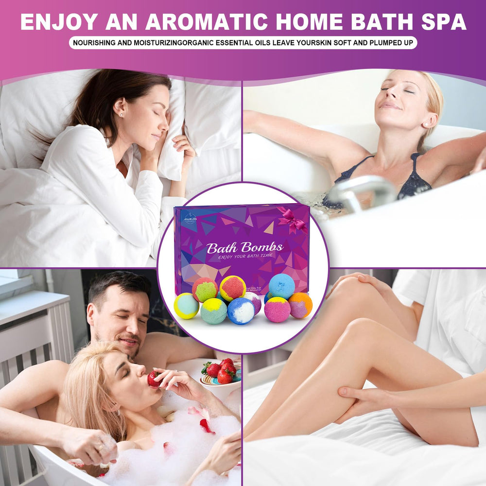 MURAN SHOWER Burbujas duraderas para una experiencia de spa en casa.