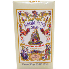 Jabón Murray & Lanman Florida Water: empaque compacto para uso diario.