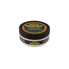 Murray's Edgewax Extreme Hold 4 oz en frasco mostrando fijación extrema para peinados definidos.