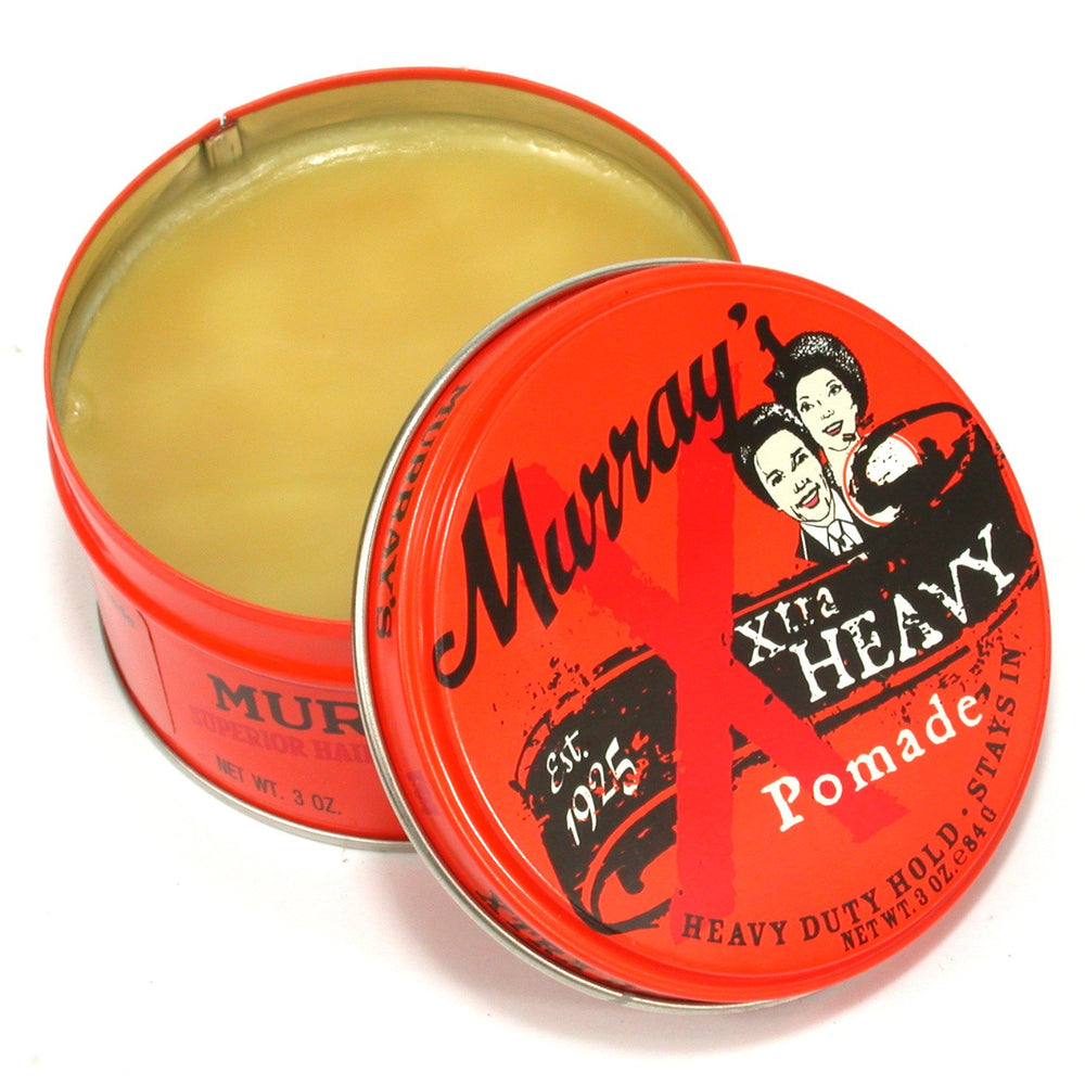 Murray's Pomada Extra Pesada, aplicación en cabello, control para peinados definidos.