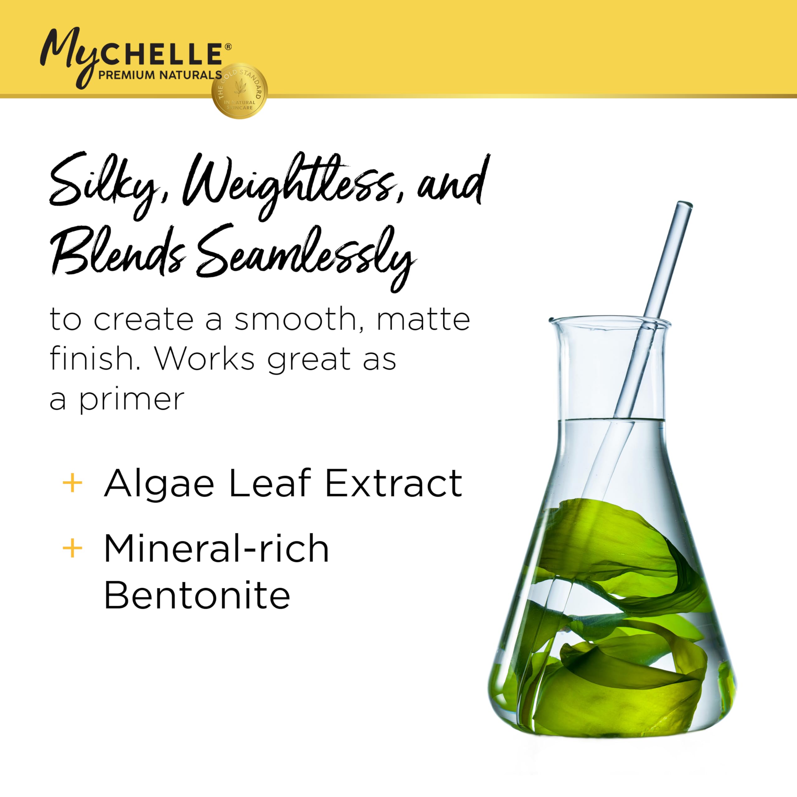 MyChelle Sun Shield Liquid SPF 30 textura suave para difuminar y tono natural.