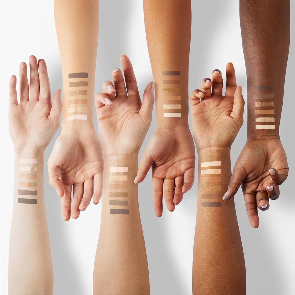 MYSTER ROSEY Nudes mini paleta, vegana y libre de crueldad para belleza responsable.