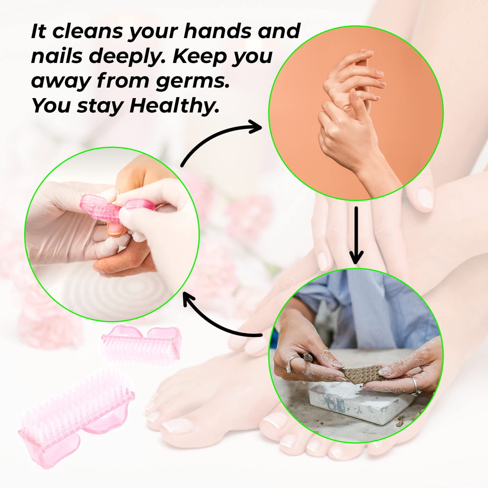NailCare: cepillo de doble función para uñas y zonas cercanas.