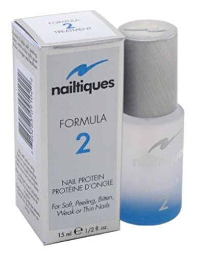 Nailtiques Formule 2 Protéine, séche rapide, finition dure prête pour le vernis