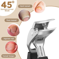 Cuchillas Nailysor de precisión 420 para cortes limpios.