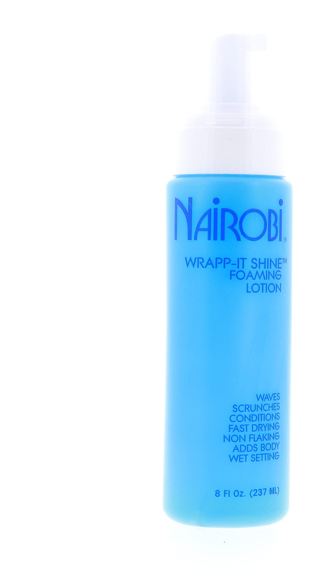 Nairobi Wrapp-It Shine: bote-8oz para uso diario y aplicación suave.