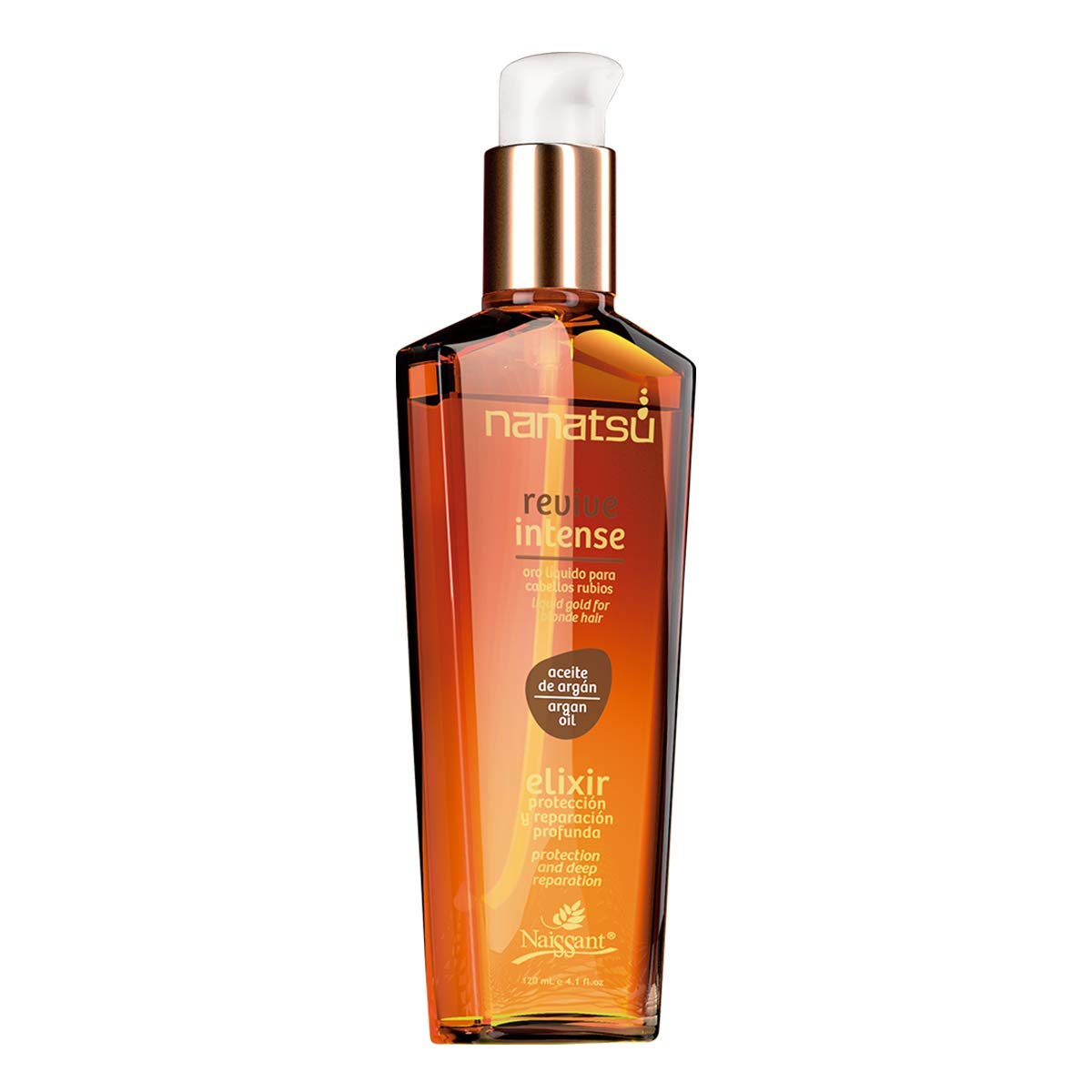 Naissant Elixir Aceite de Argán: botella de tratamiento para cabello suave y nutrido