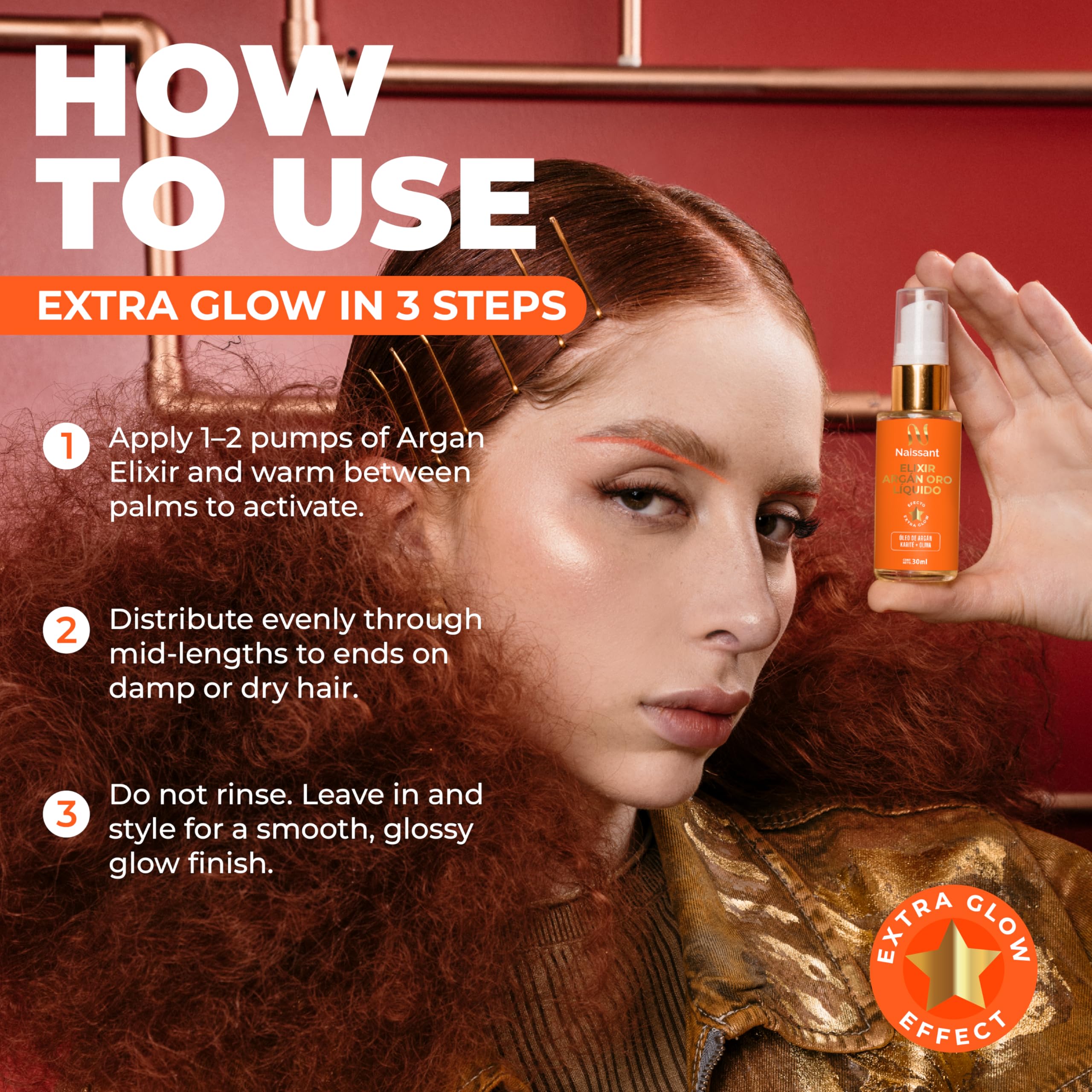 Naissant Elixir Hidratacion Argán Cabello: hidratación intensa para diario