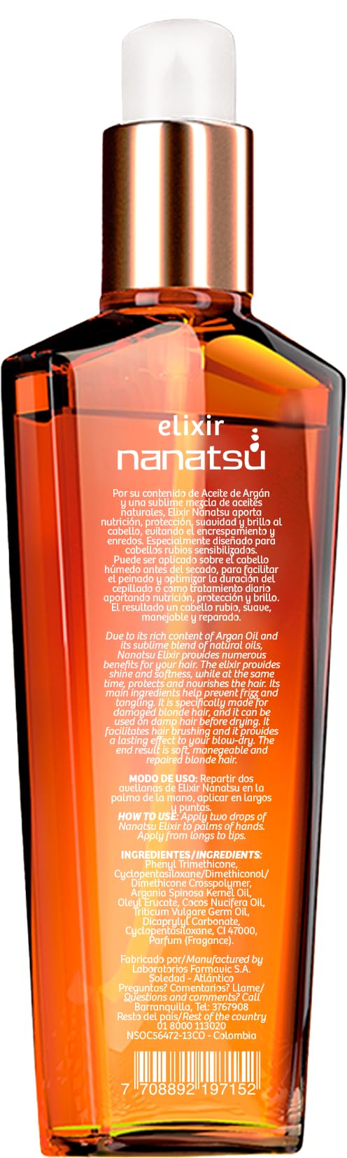 Naissant Elixir Textura Sedosa: aceite para alisar y aportar brillo