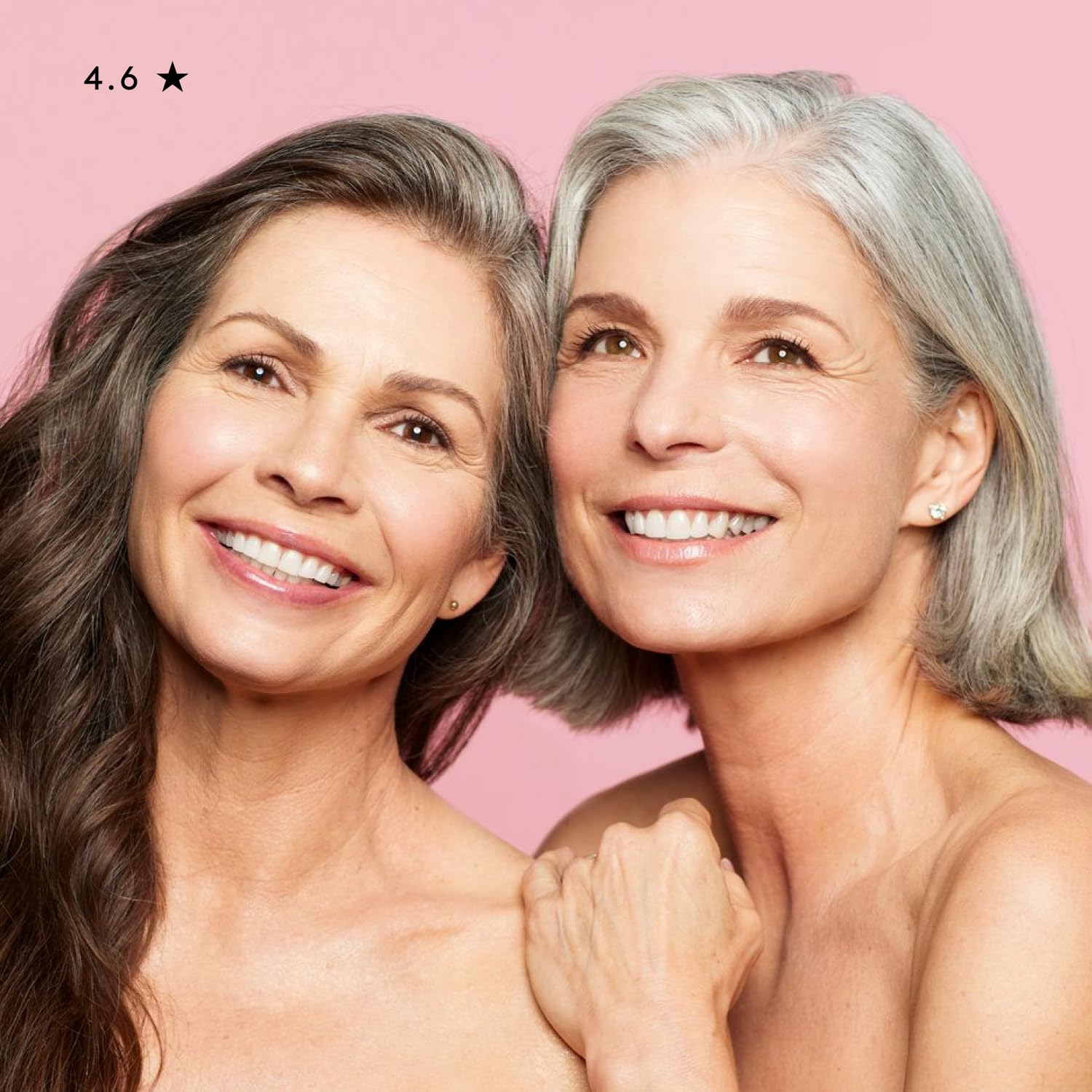 Muestra de efecto hidratante y luminosidad de Naked & Thriving