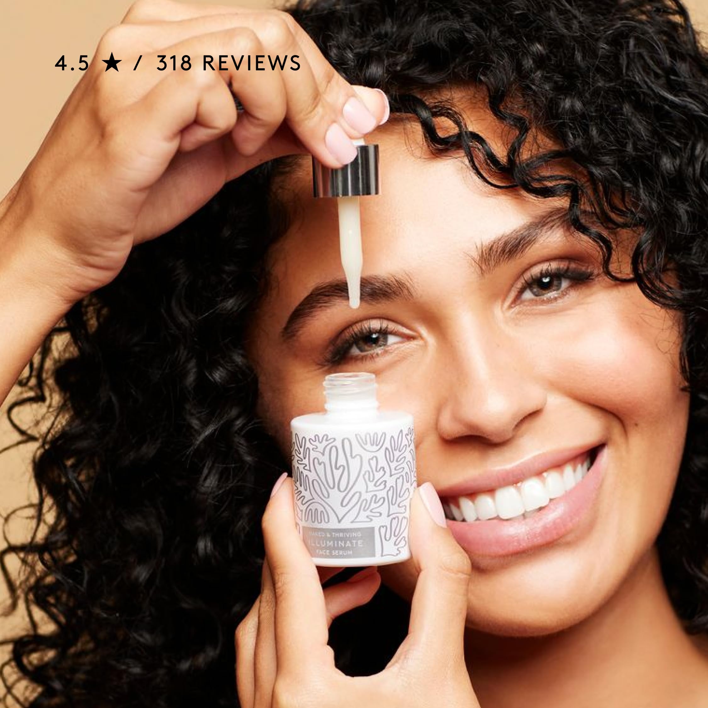 Envase sostenible de Naked & Thriving Illuminate.