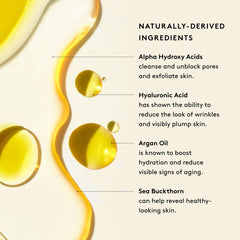 Naked & Thriving mezcla de aceites argán y espino amarillo para nutrición