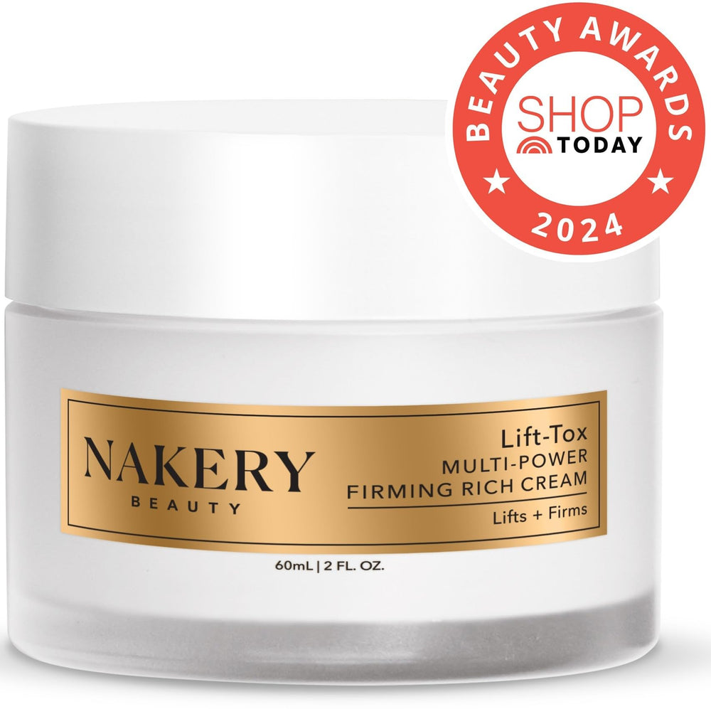 Nakery Lift-Tox aplicacion diaria para rutina de cuidado facial.