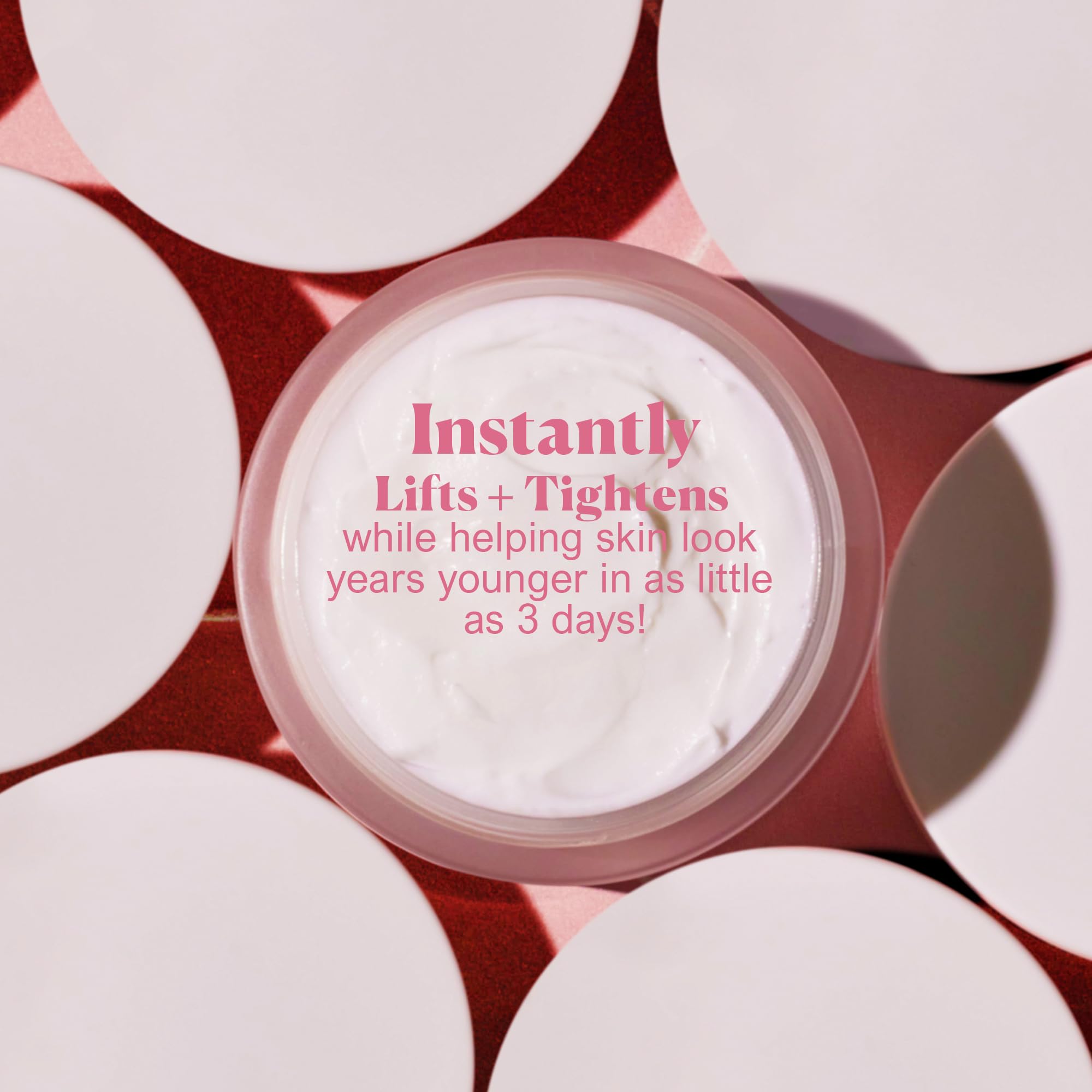 Nakery Lift-Tox textura memoria crea un acabado liso y natural.