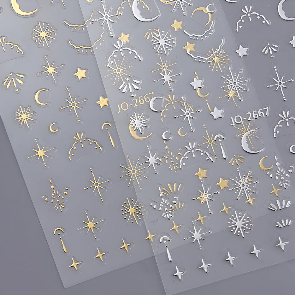 Namrec stickers sol para uñas: toque cálido y duradero en cada dedo.