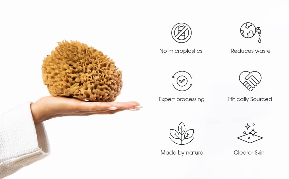 Naroa: esponja con higiene natural para piel limpia
