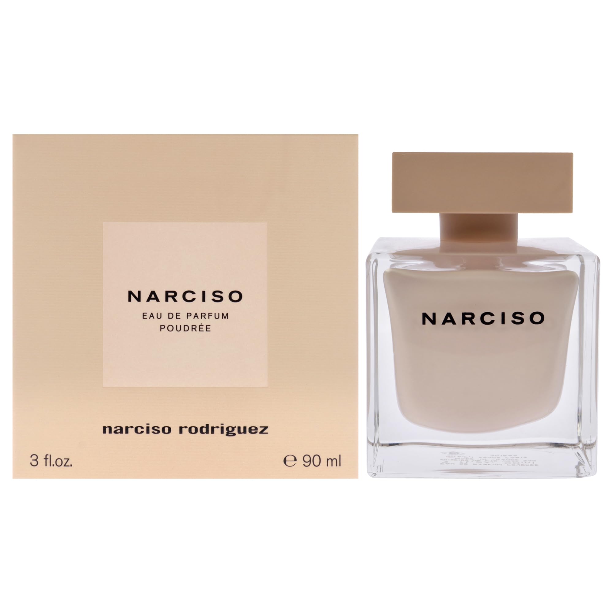 Narciso Rodriguez Narciso Poudree frasco frontal, aroma elegante para ocasiones especiales