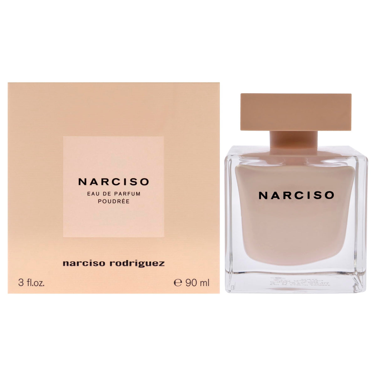 Narciso Rodriguez Narciso Poudree frasco frontal, aroma elegante para ocasiones especiales