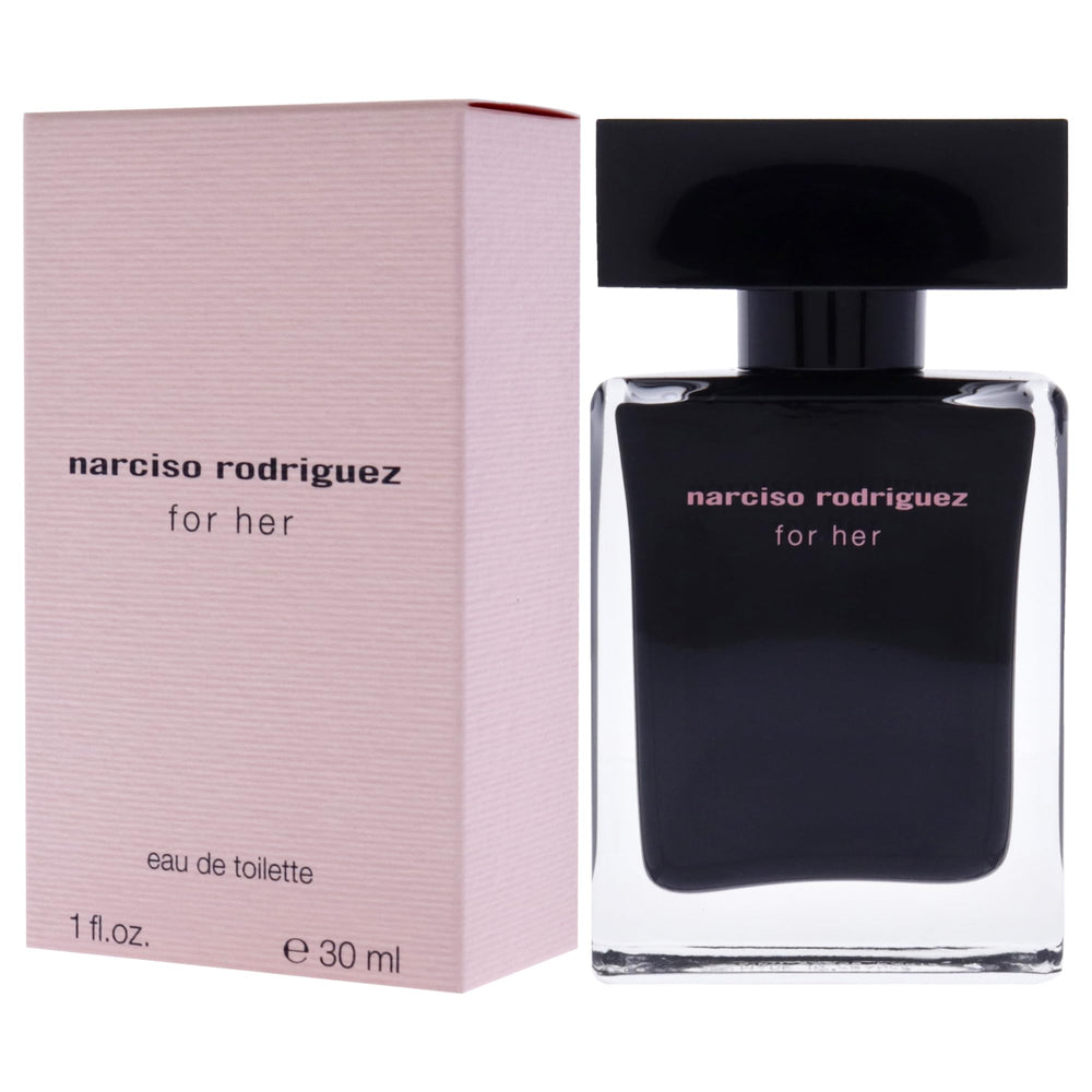 Narciso Rodriguez Para Ella, tapa rosada, diseño cómodo y refrescante.