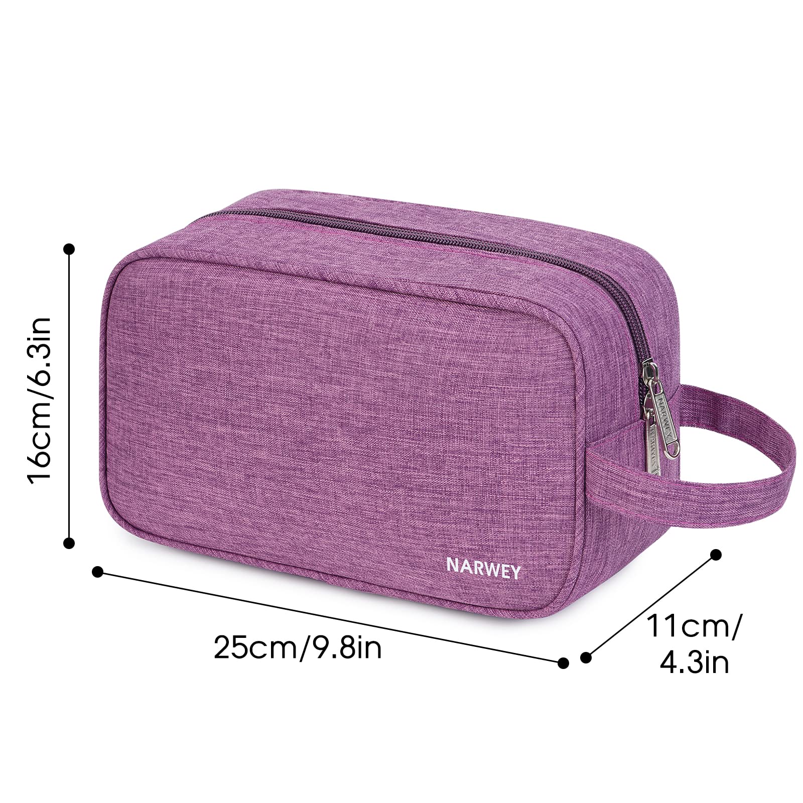 Narwey bolsa de viaje para mujer color-violeta-oscuro para estilo elegante