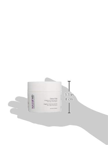 NassifMD toallitas exfoliantes detox, textura refinada en la piel
