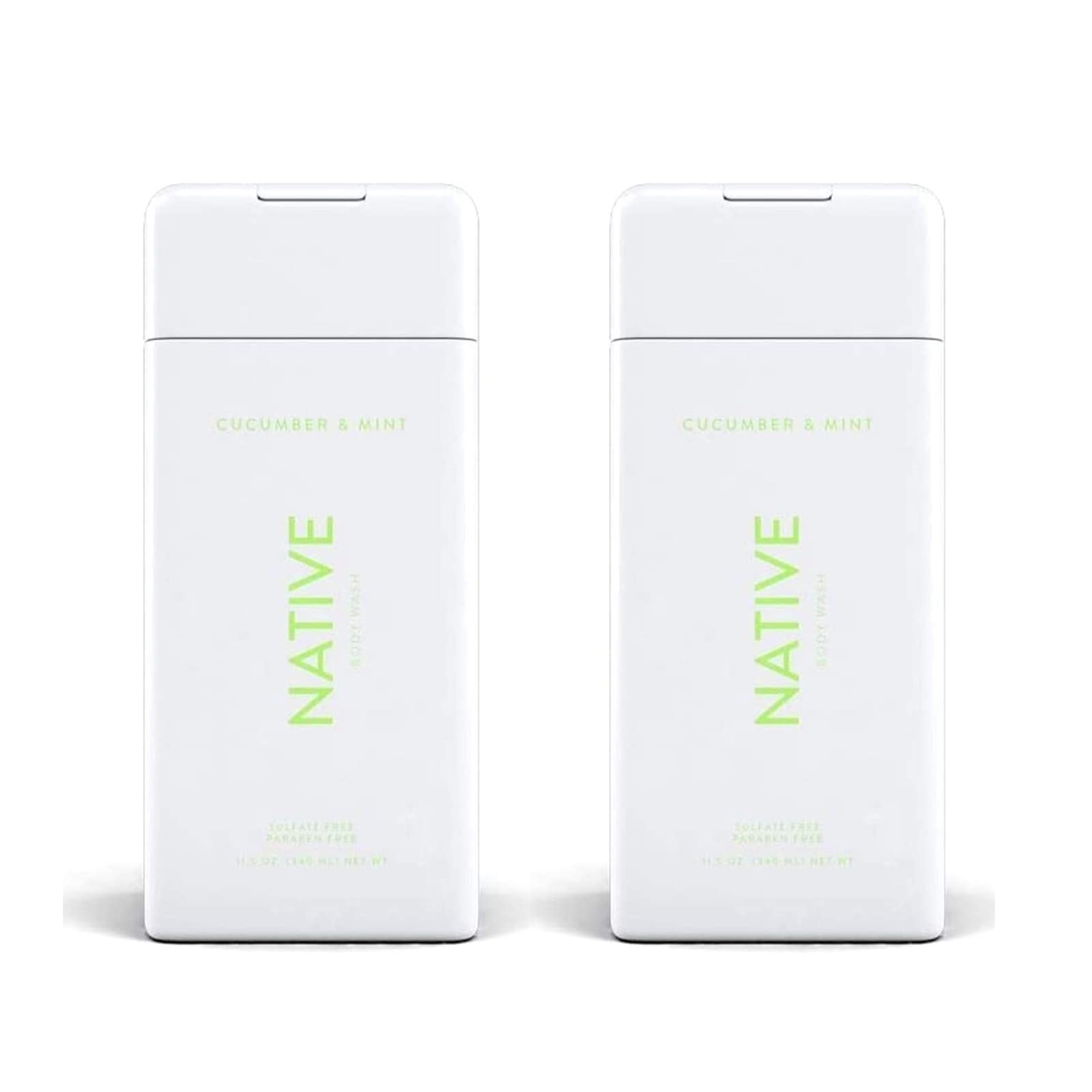 Native Concombre et Menthe : versement rafraîchissant pour une douche énergisante