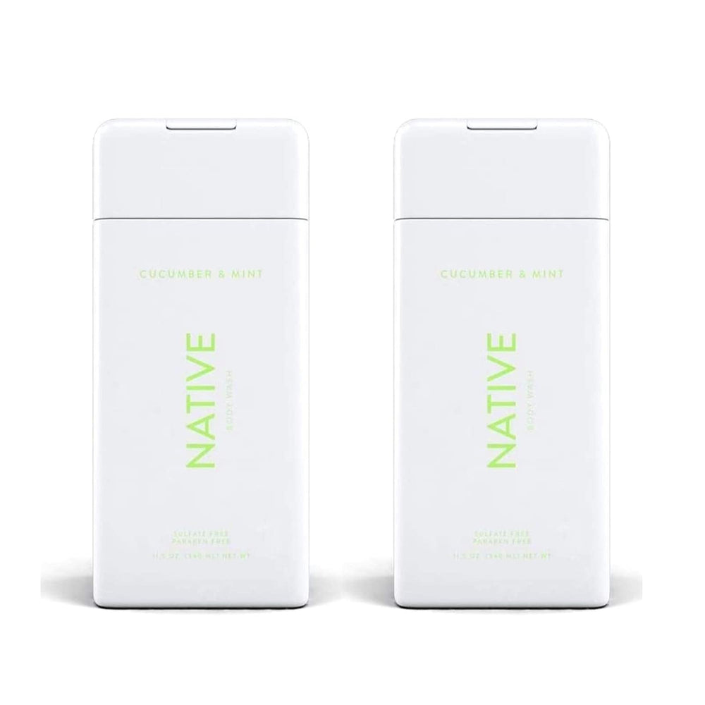 Native Concombre et Menthe : versement rafraîchissant pour une douche énergisante