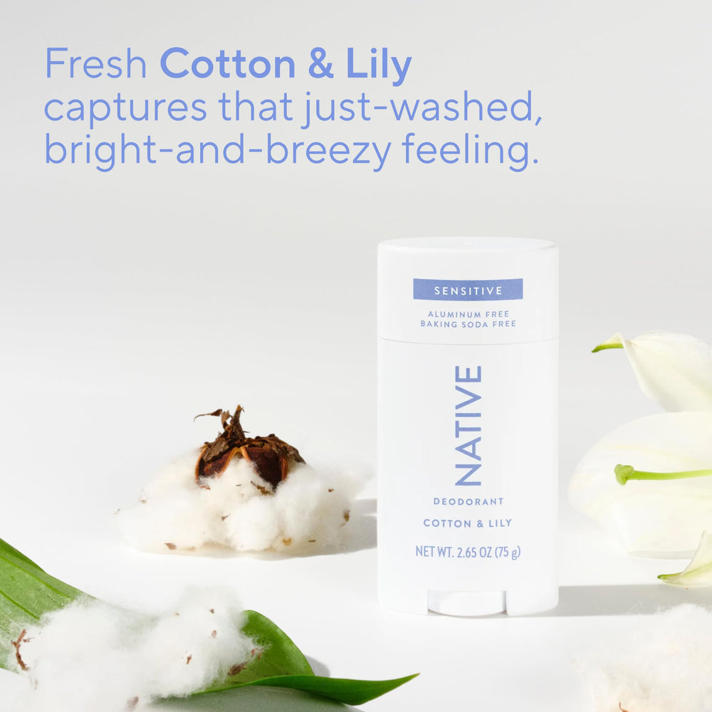 Native Desodorante Sensible: envase compacto ideal para viaje.