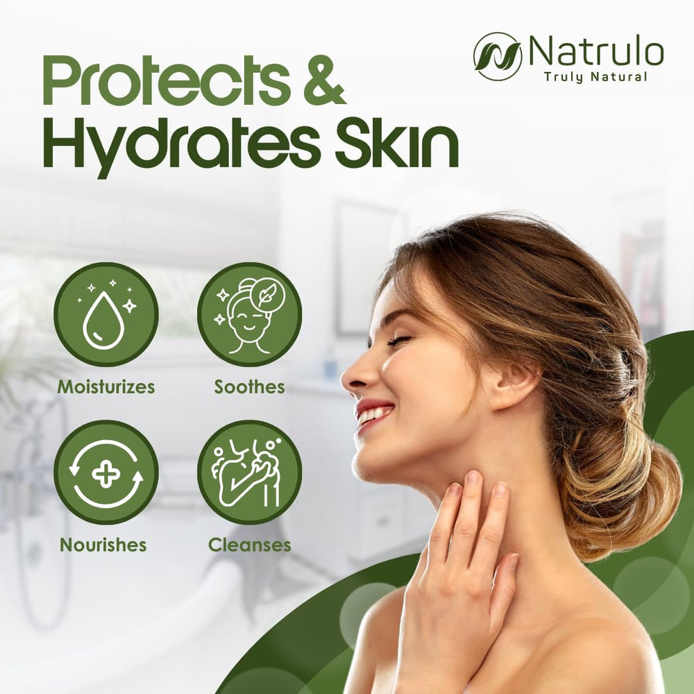 Natrulo Jabón limpieza diaria rostro y cuerpo: sensación limpia sin resecar.