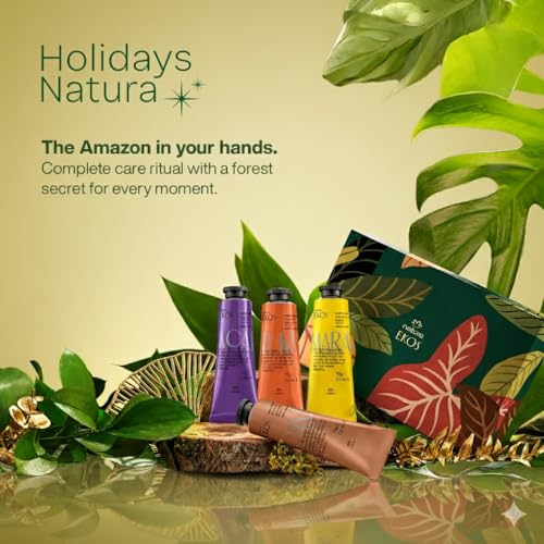 Crèmes mains Natura Ekos en ensemble de tubes, format voyage pratique.